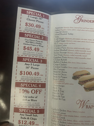 Menu New York Pizza - 6