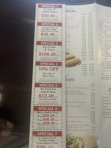 Menu New York Pizza - 8