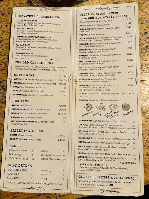 Menu Next Door Cbd Restaurant & Bar - 3
