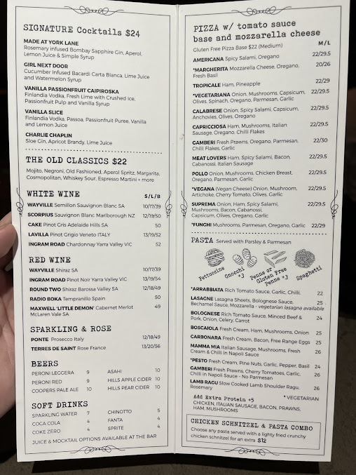 Menu Next Door Cbd Restaurant & Bar - 4