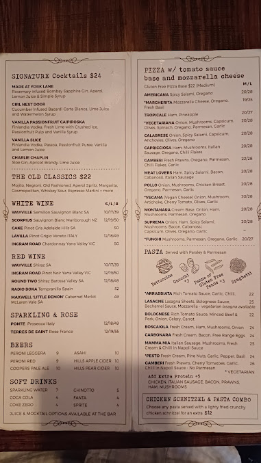 Menu Next Door Cbd Restaurant & Bar - 8