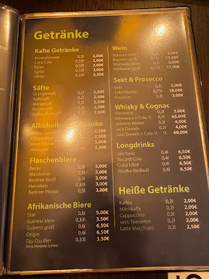 Menu Next Level Restaurant African Food And Bar - 0