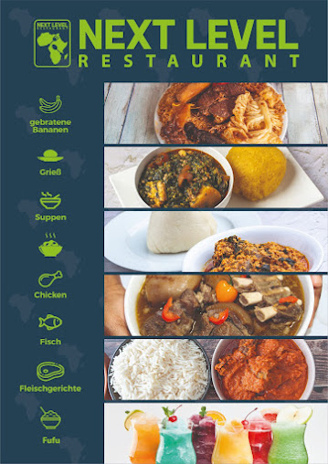 Menu Next Level Restaurant African Food And Bar - 1
