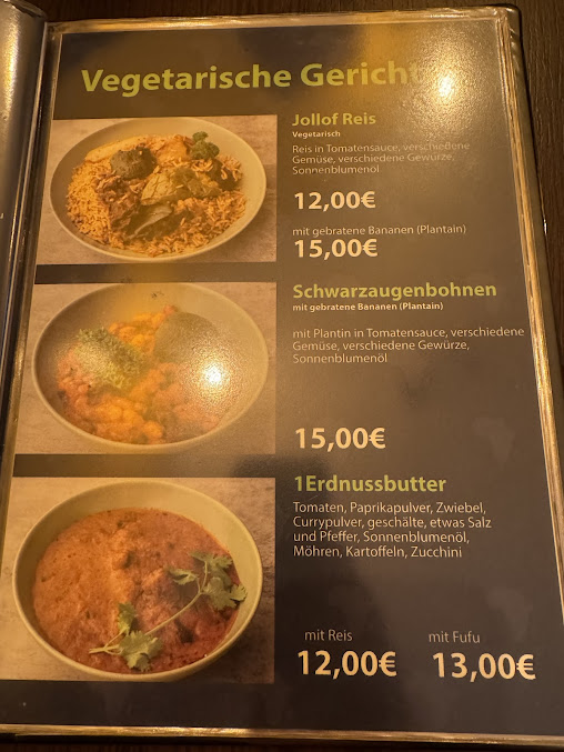 Menu Next Level Restaurant African Food And Bar - 8