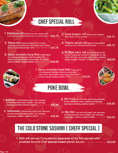 Menu Niagara Sushi And Ramen - 4