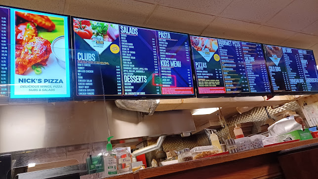 Menu Nicks Pizza Roast Beef Subs Peabody - 0