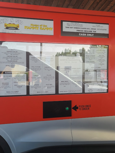 Menu Nip N Sip Drive In - 6