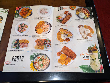 Menu Noches De Colombia Belleville - 3