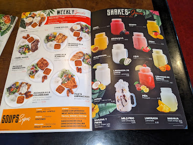 Menu Noches De Colombia Belleville - 9