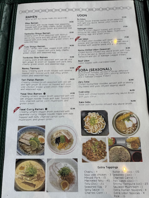 Menu Nomu Ramen & Sushi - 7