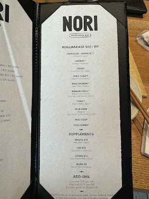Menu Nori Bar Hawaii - 8