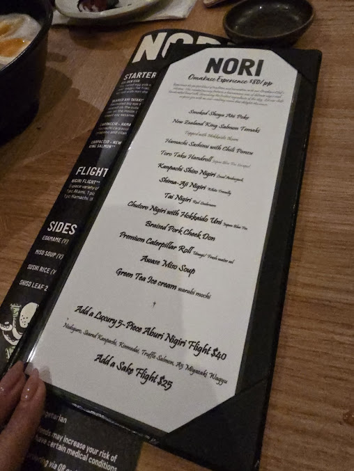 Menu Nori Bar Hawaii - 9