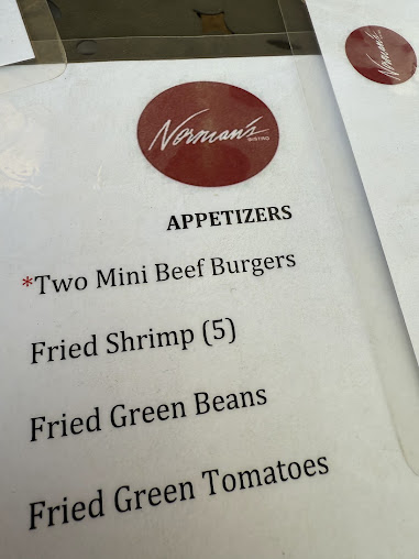 Menu Norman's Bistro - 2