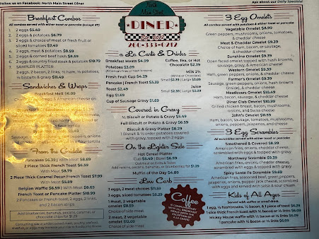 Menu North Main Street Diner - 0