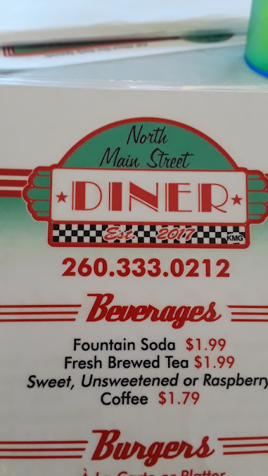 Menu North Main Street Diner - 9