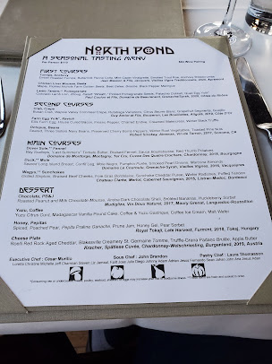 Menu North Pond - 3