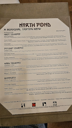 Menu North Pond - 6