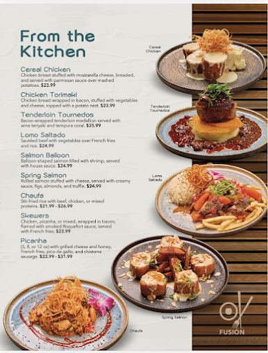 Menu Novu Fusion Restaurant - 0