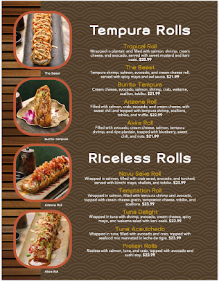 Menu Novu Fusion Restaurant - 6