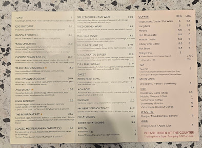 Menu Ns Espresso - 1