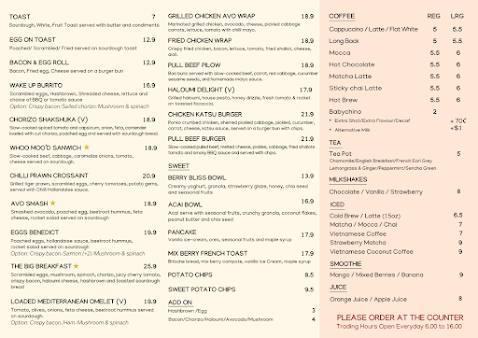 Menu Ns Espresso - 2