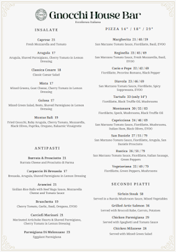 Menu Numero 28 Upper East Side - 6