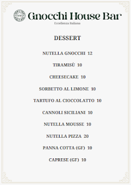 Menu Numero 28 Upper East Side - 9