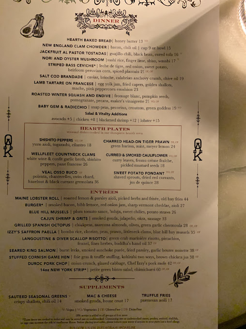 Menu Oak Long Bar + Kitchen - 9