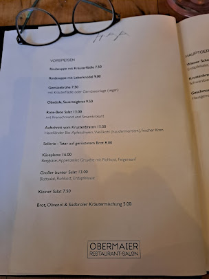 Menu Obermaier - 0