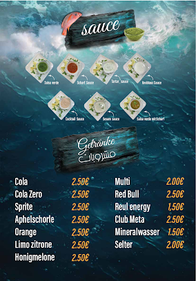 Menu Ocean Fisch Restaurant - 1