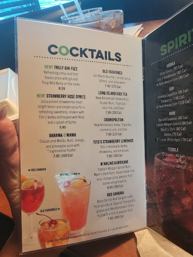 Menu Ocharleys Restaurant Bar Panama City - 0