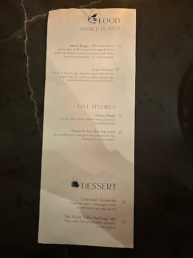 Menu Of Course Kitchen Company - 3