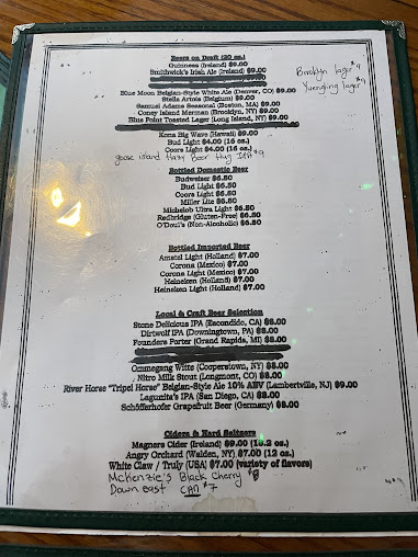 Menu O'hara's Restaurant And Pub - 13