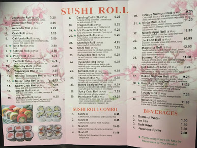 Menu Oishi Japanese Express Carthage - 0