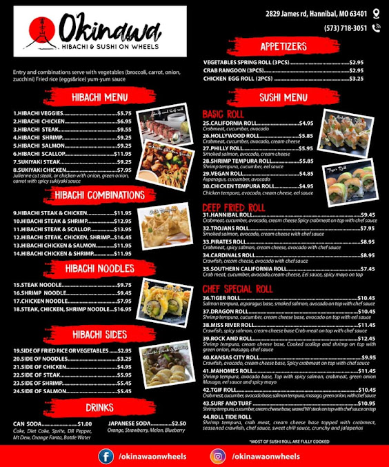 Menu Okinawa Hibachi And Sushi - 2