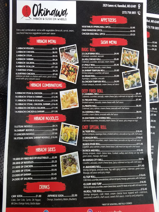 Menu Okinawa Hibachi And Sushi - 3