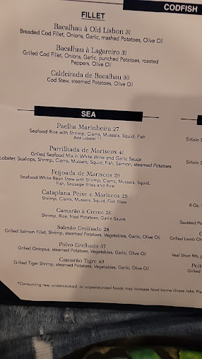 Menu Old Lisbon Restaurants - South Miami - 0