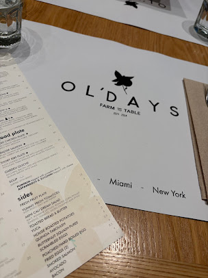 Menu Oldays Farm To Table Nomad - 4