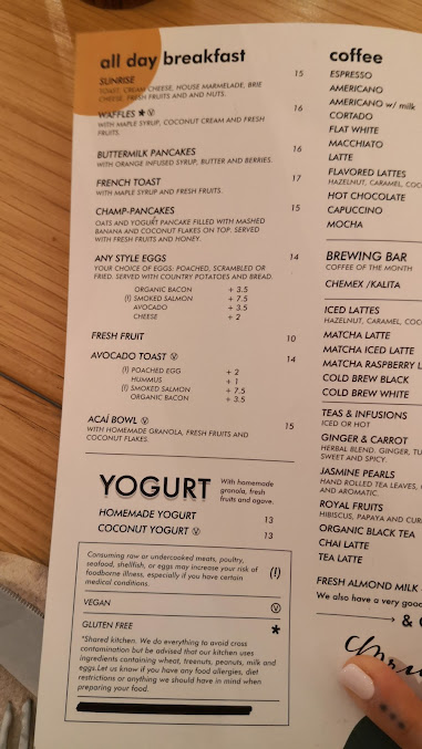 Menu Oldays Farm To Table Nomad - 7