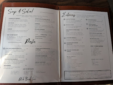 Menu Olde Brook Inn - 0
