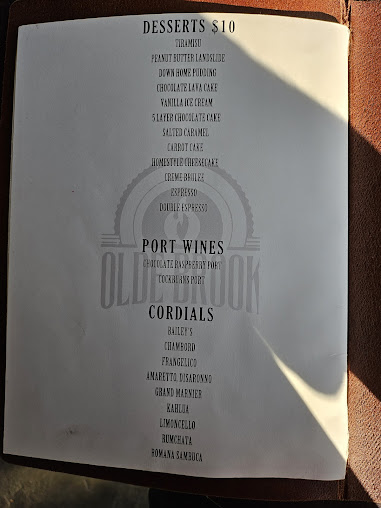 Menu Olde Brook Inn - 5