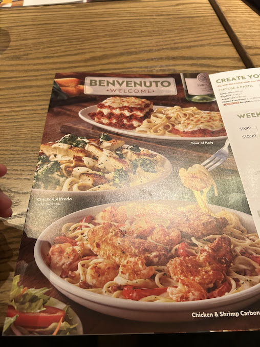 Menu Olive Garden Italian Restaurant - 2