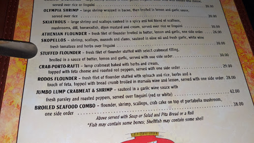 Menu Olympia Restaurant - 6