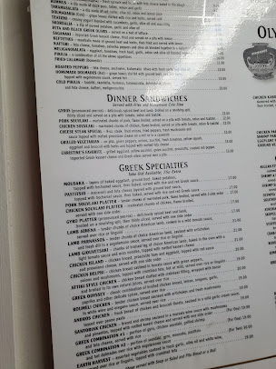 Menu Olympia Restaurant - 9