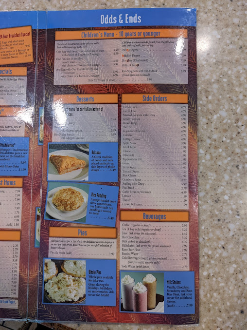 Menu Olympic Restaurant - 7