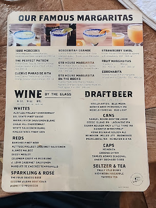 Menu On The Border Mexican Grill Cantina Desoto - 9