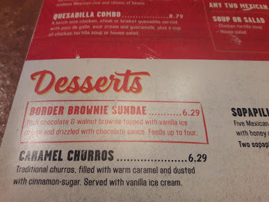Menu On The Border Mexican Grill Cantina Paramus - 8