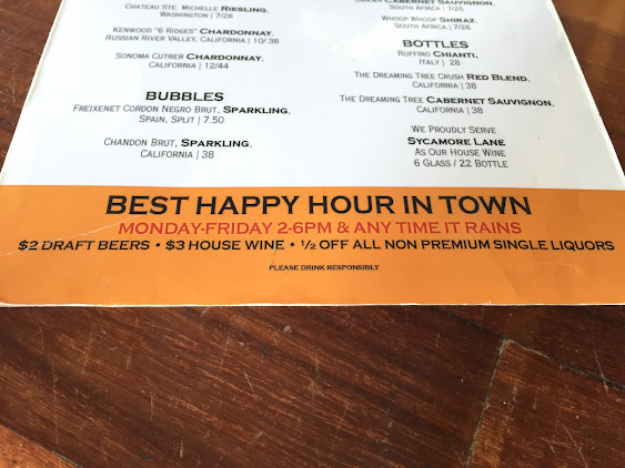 Menu On The Edge Bar Grill - 9