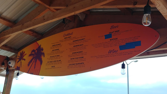 Menu On The Rocks Smoke House Tiki Bar - 1