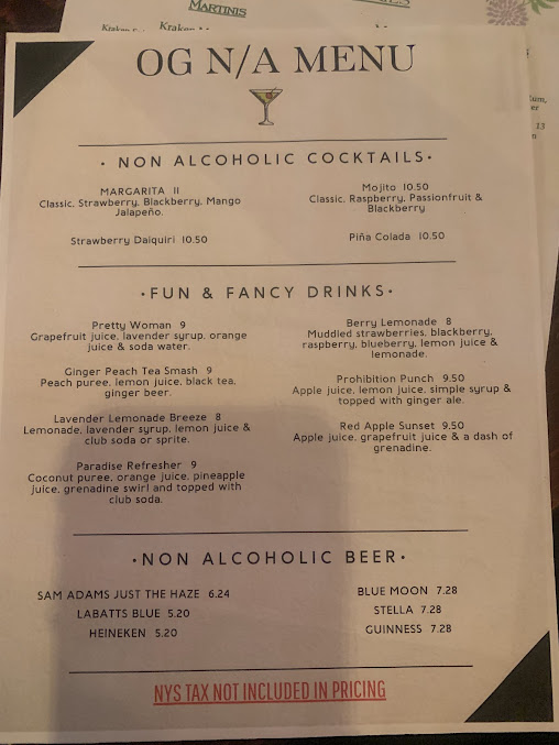 Menu One Genny - 1